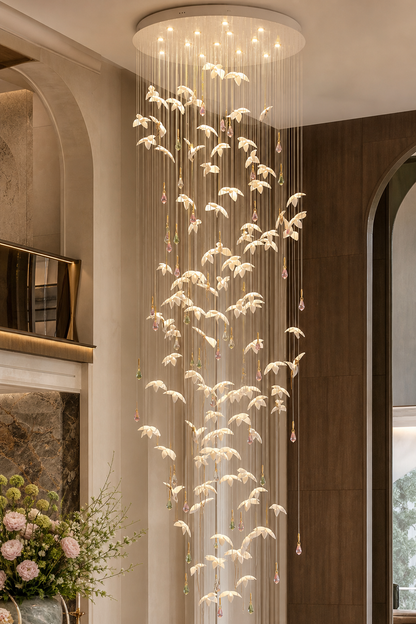 Orchivelle Ceramic Grand Cascade Chandelier