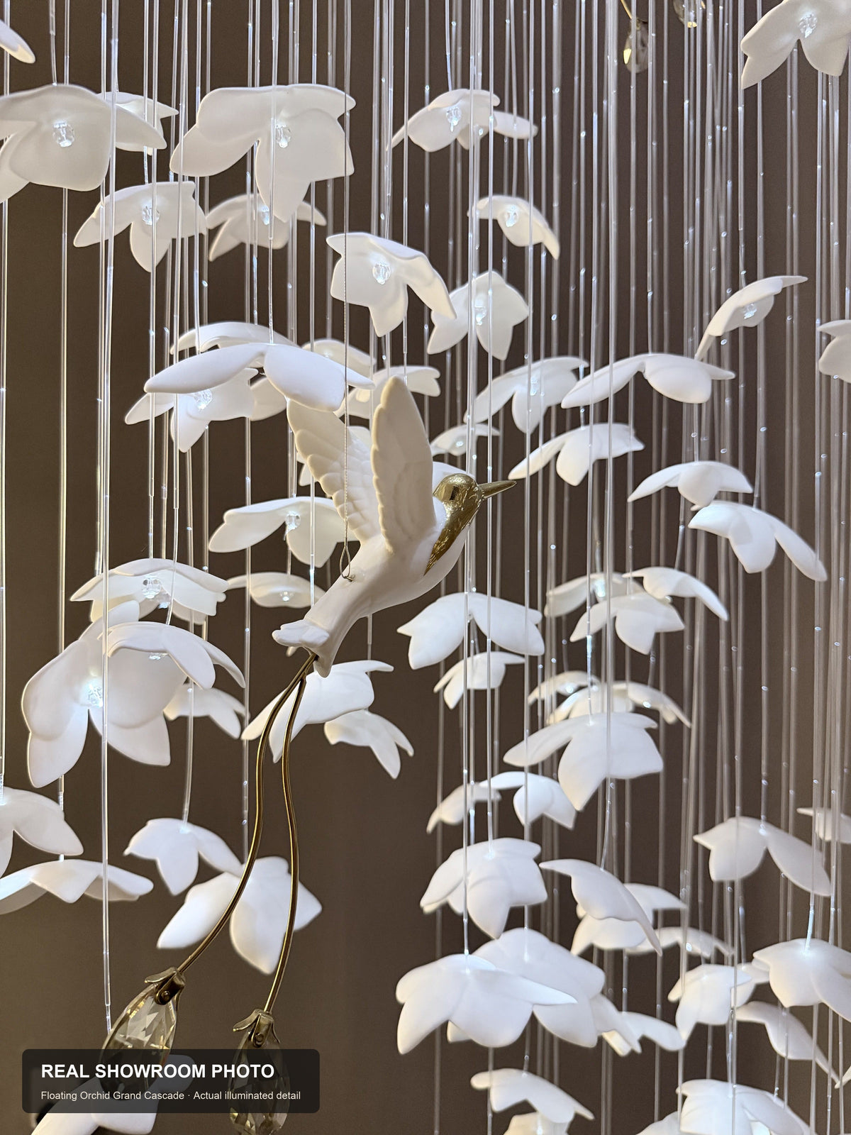 
Orchivelle Ceramic Grand Cascade Chandelier